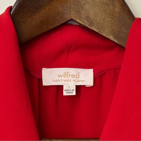 Wilfred| Aritzia| ‘Sabine’ Vivid Red Sleeveless Mini Dress Sz S - Picture 4 of 7